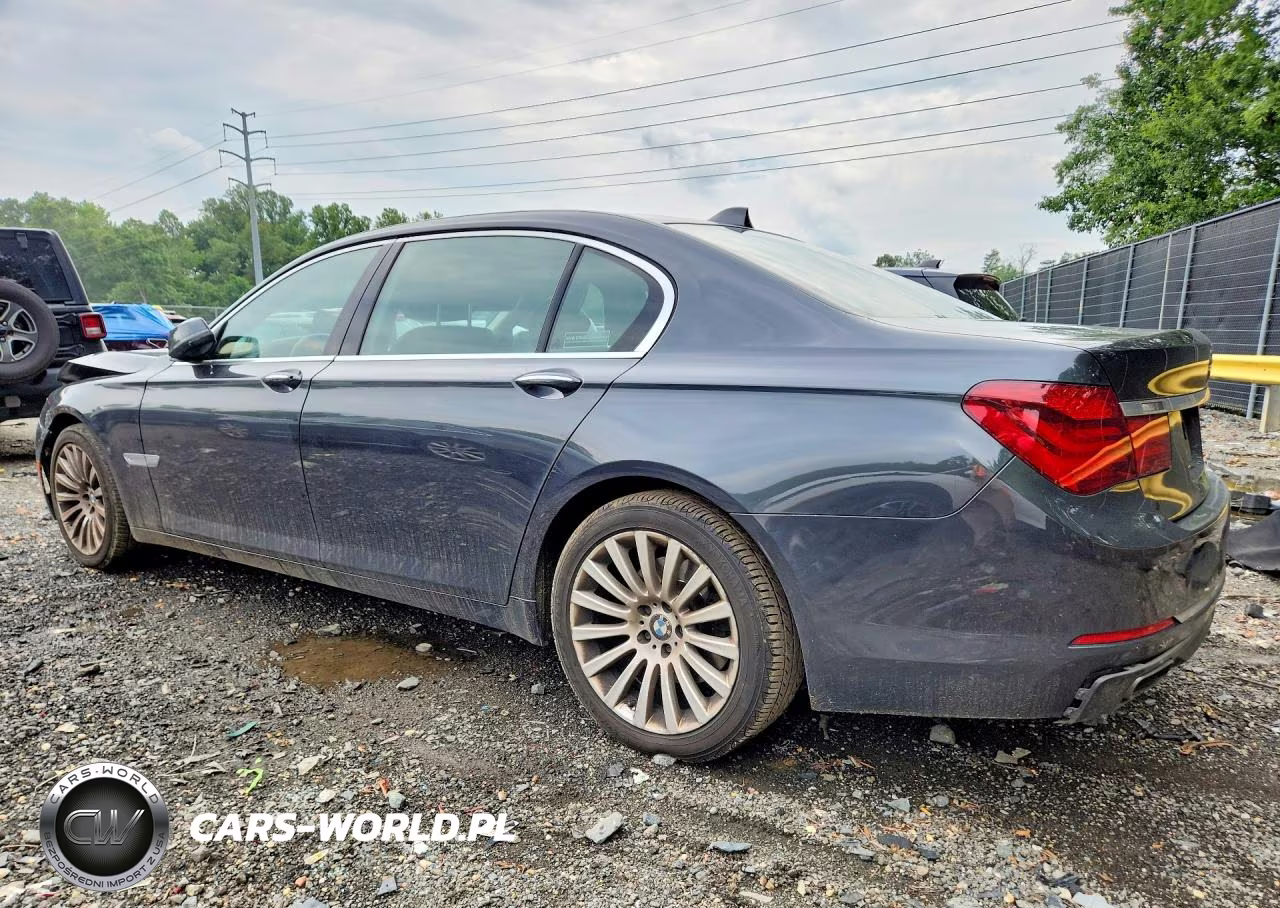 2013 BMW 740 Lxi VIN:WBAYF4C53DDE23752 - 2