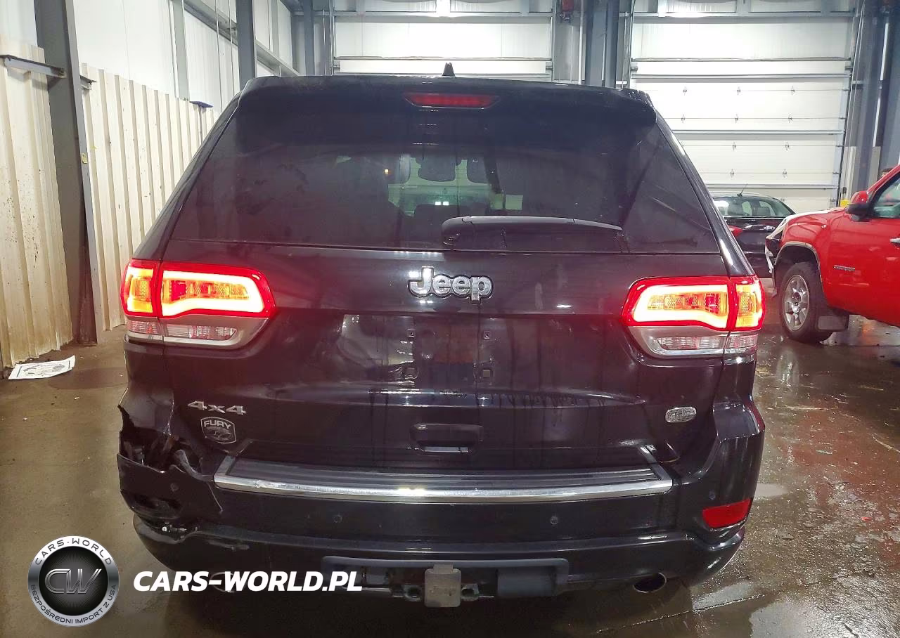 2017 Jeep Grand Cherokee Overland VIN:1C4RJFCG1HC883052 - 6