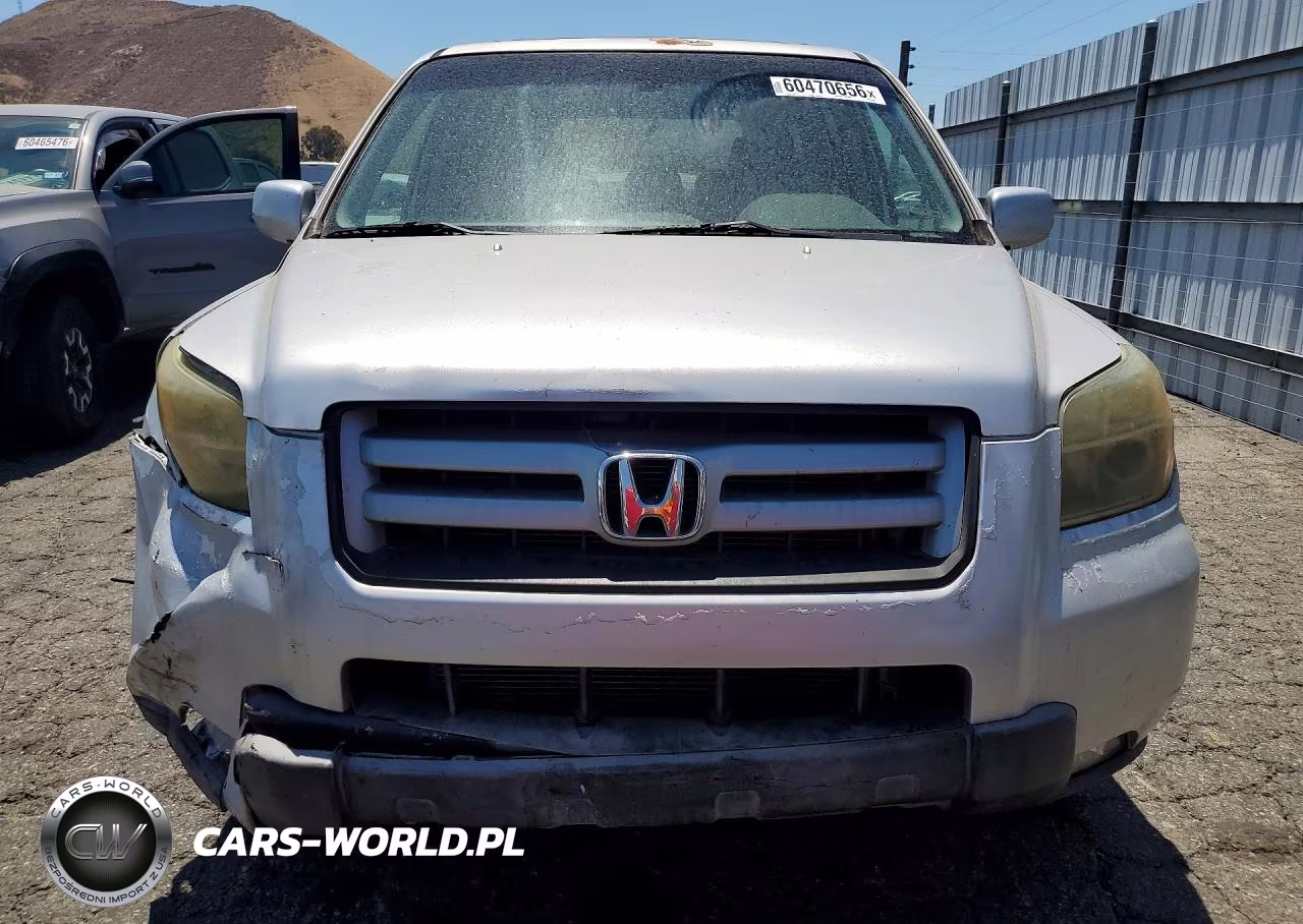 2006 Honda Pilot Ex VIN:5FNYF28566B029350 - 5