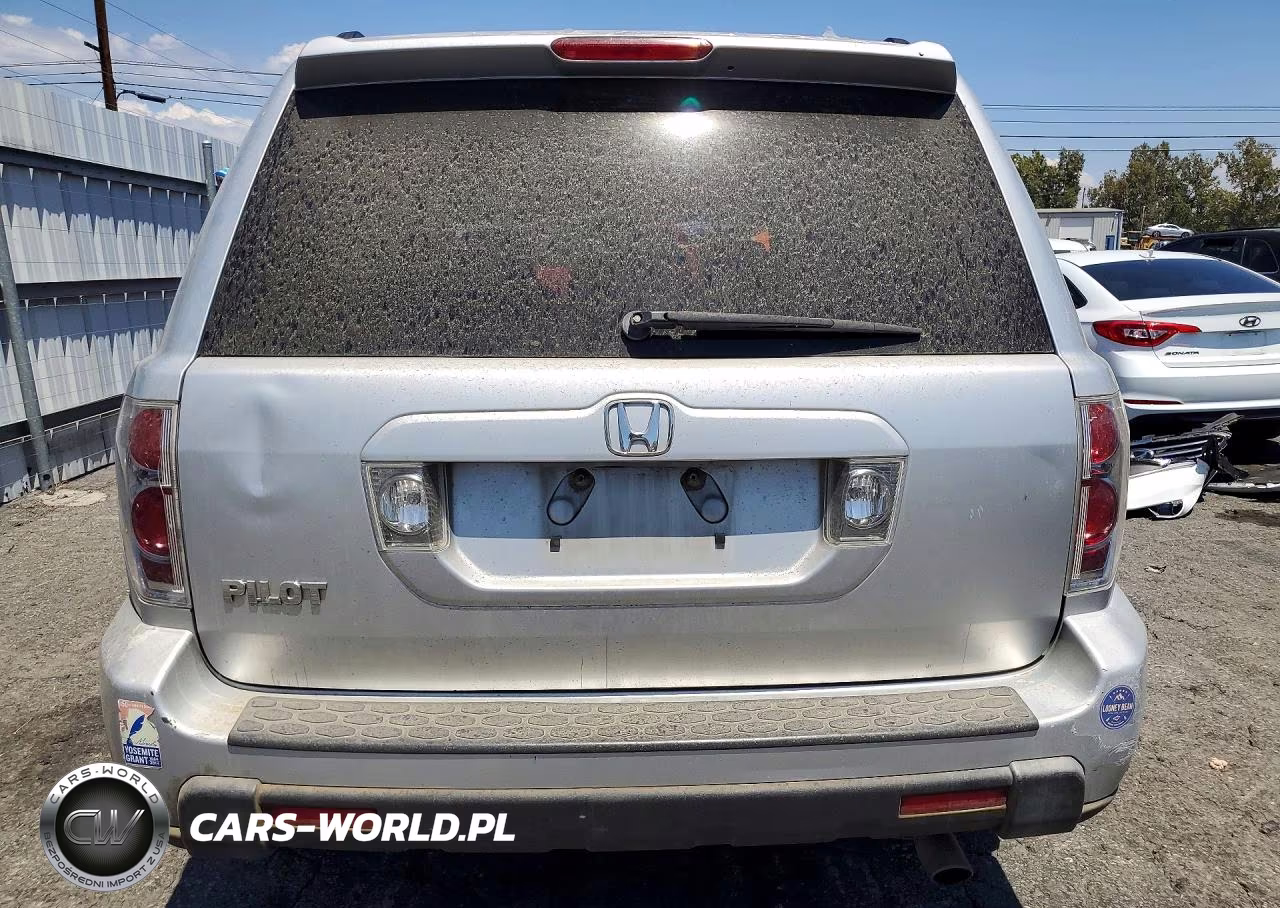 2006 Honda Pilot Ex VIN:5FNYF28566B029350 - 6