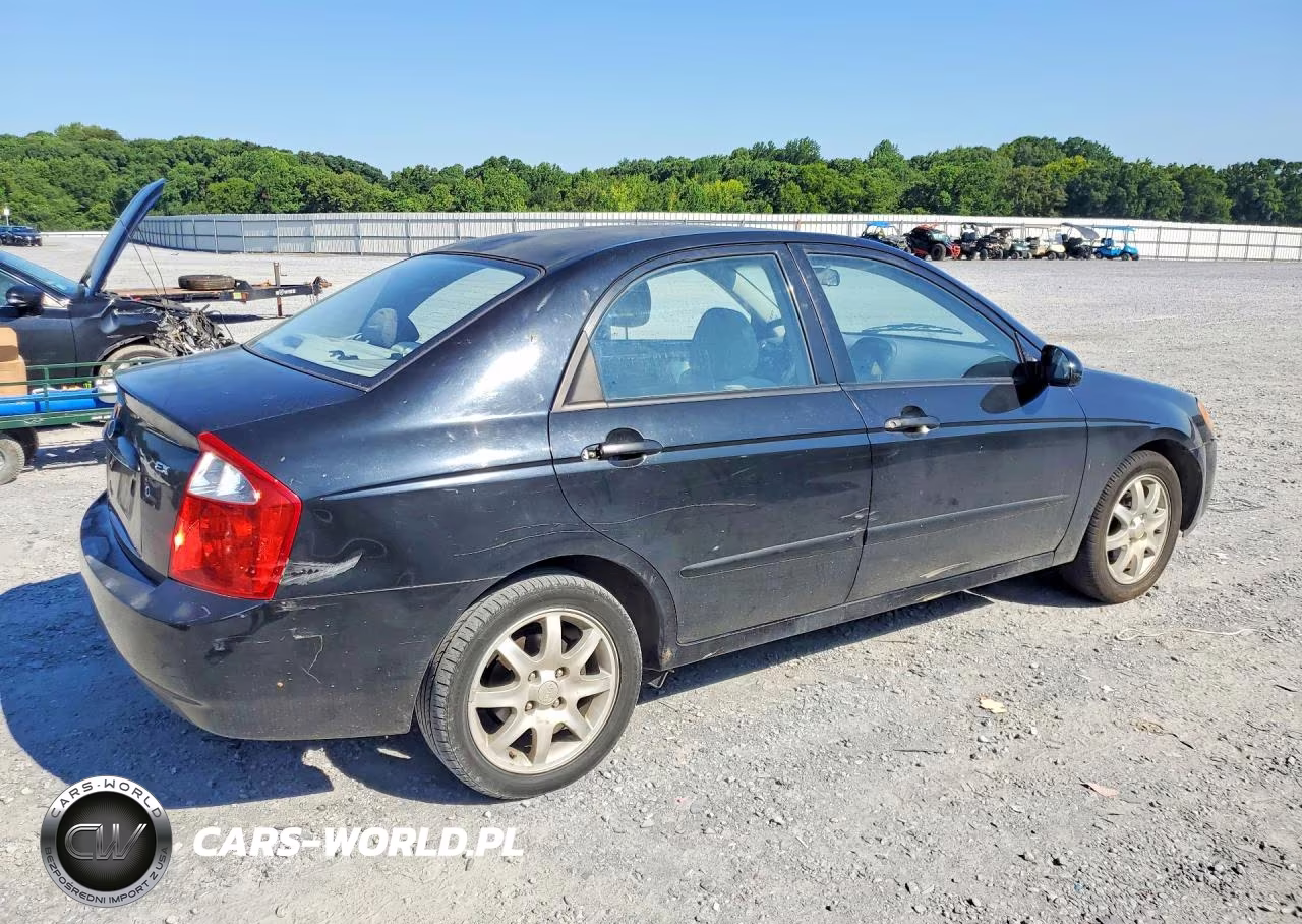 2006 Kia Spectra Ex VIN:KNAFE121865285465 - 3