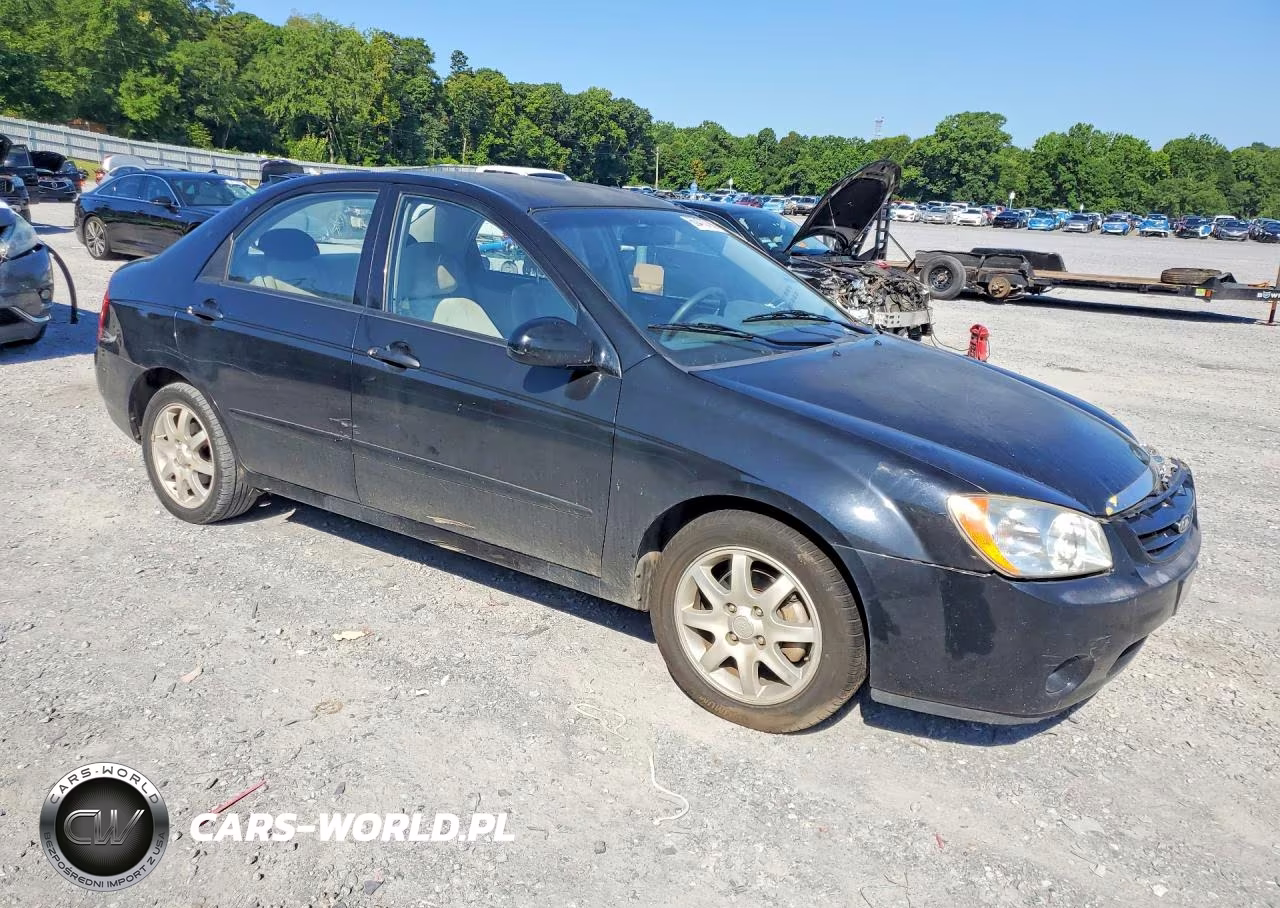 2006 Kia Spectra Ex VIN:KNAFE121865285465 - 4