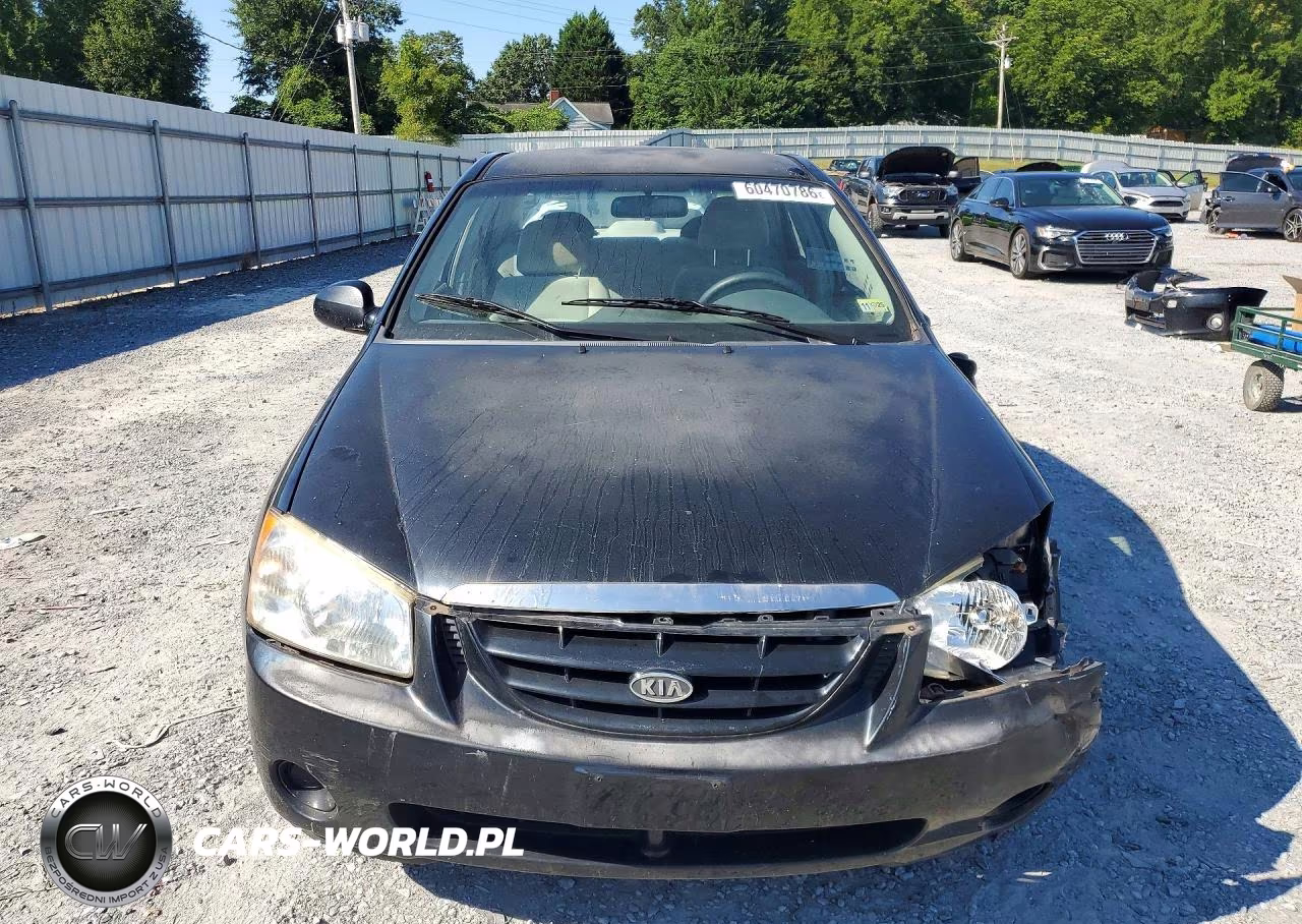 2006 Kia Spectra Ex VIN:KNAFE121865285465 - 5