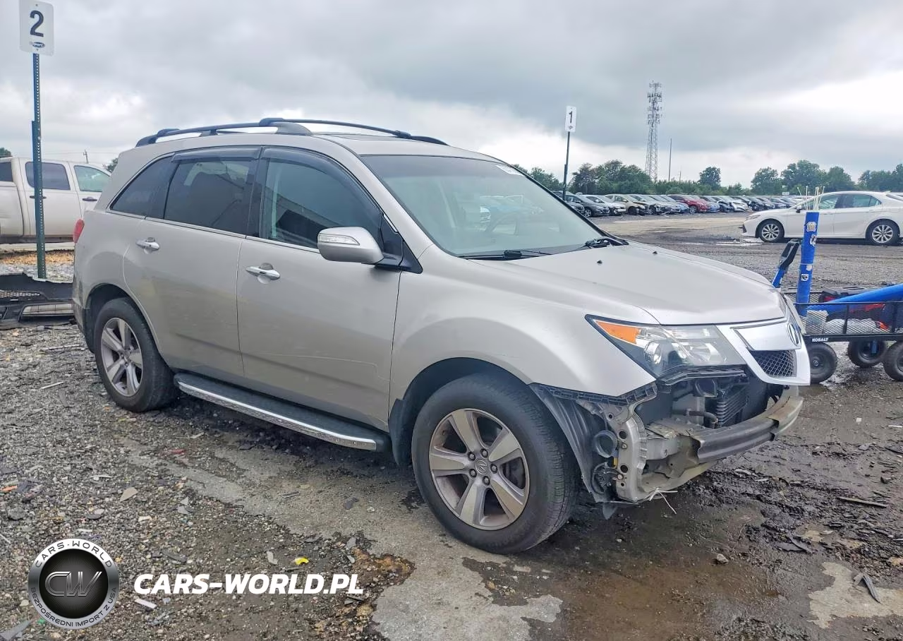 2012 Acura Mdx VIN:2HNYD2H26CH548118 - 4