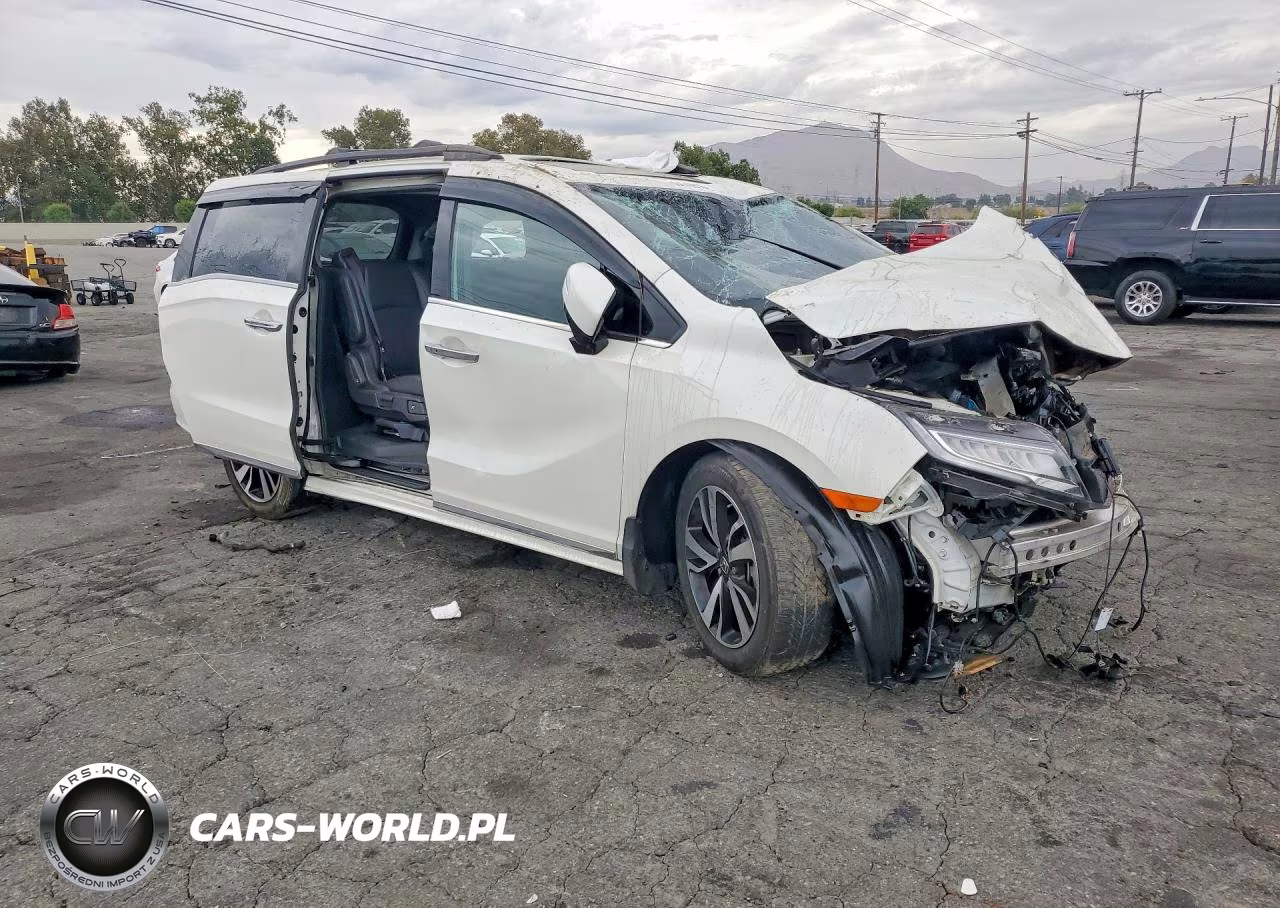 2018 Honda Odyssey Elite VIN:5FNRL6H92JB112046 - 4
