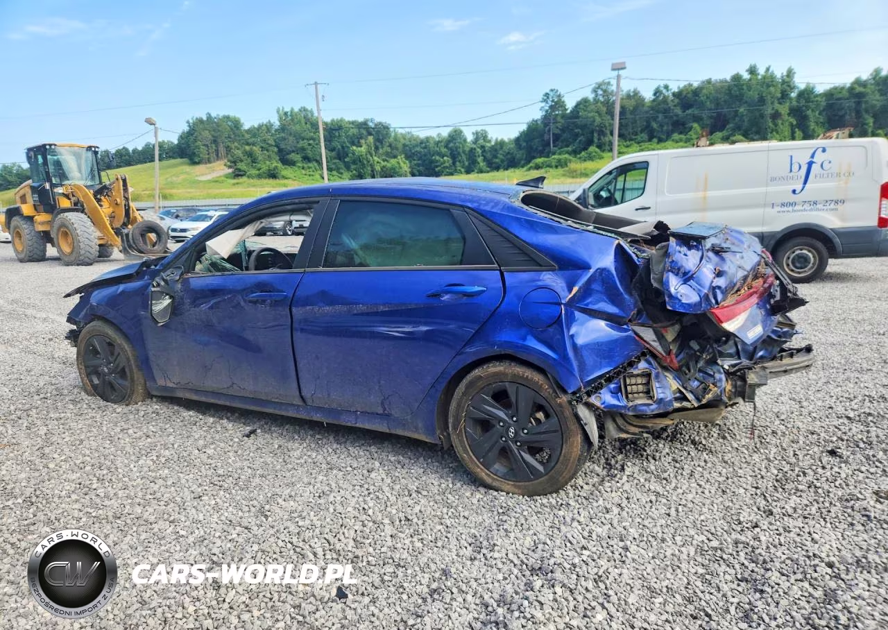 2022 Hyundai Elantra Sel VIN:5NPLS4AG6NH057310 - 2