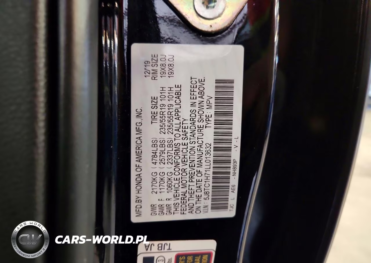 2020 Acura Rdx Advance VIN:5J8TC1H71LL013632 - 14