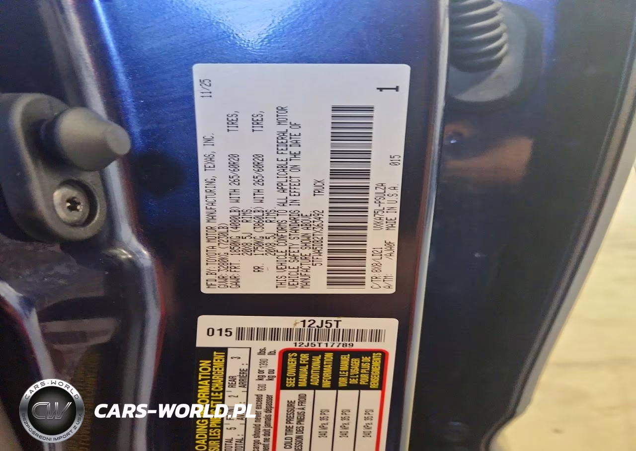 2026 Toyota Tundra Limited VIN:5TFWA5DB2TX363492 - 12