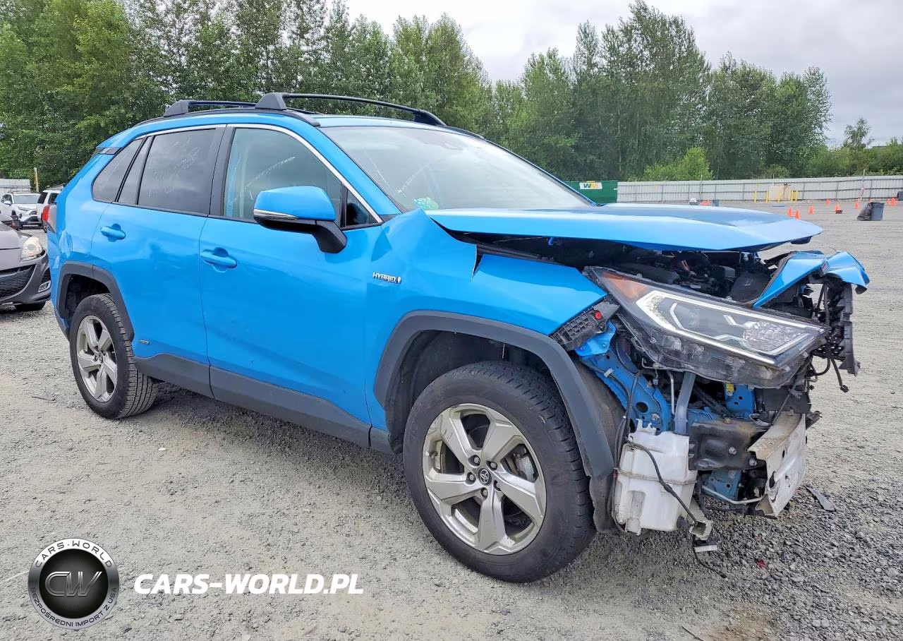 2021 Toyota Rav4 Hybrid Xle Premium VIN:4T3B6RFV7MU006880 - 4