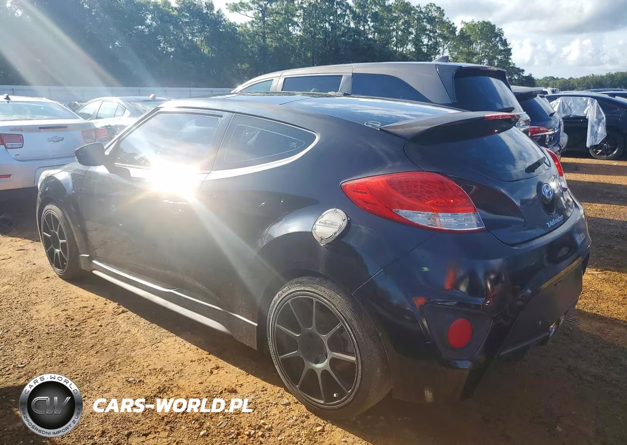 2015 Hyundai Veloster Turbo VIN:KMHTC6AE3FU249259 - 2