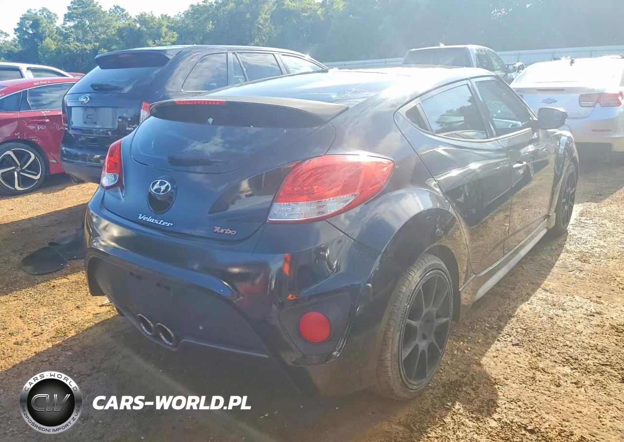 2015 Hyundai Veloster Turbo VIN:KMHTC6AE3FU249259 - 3