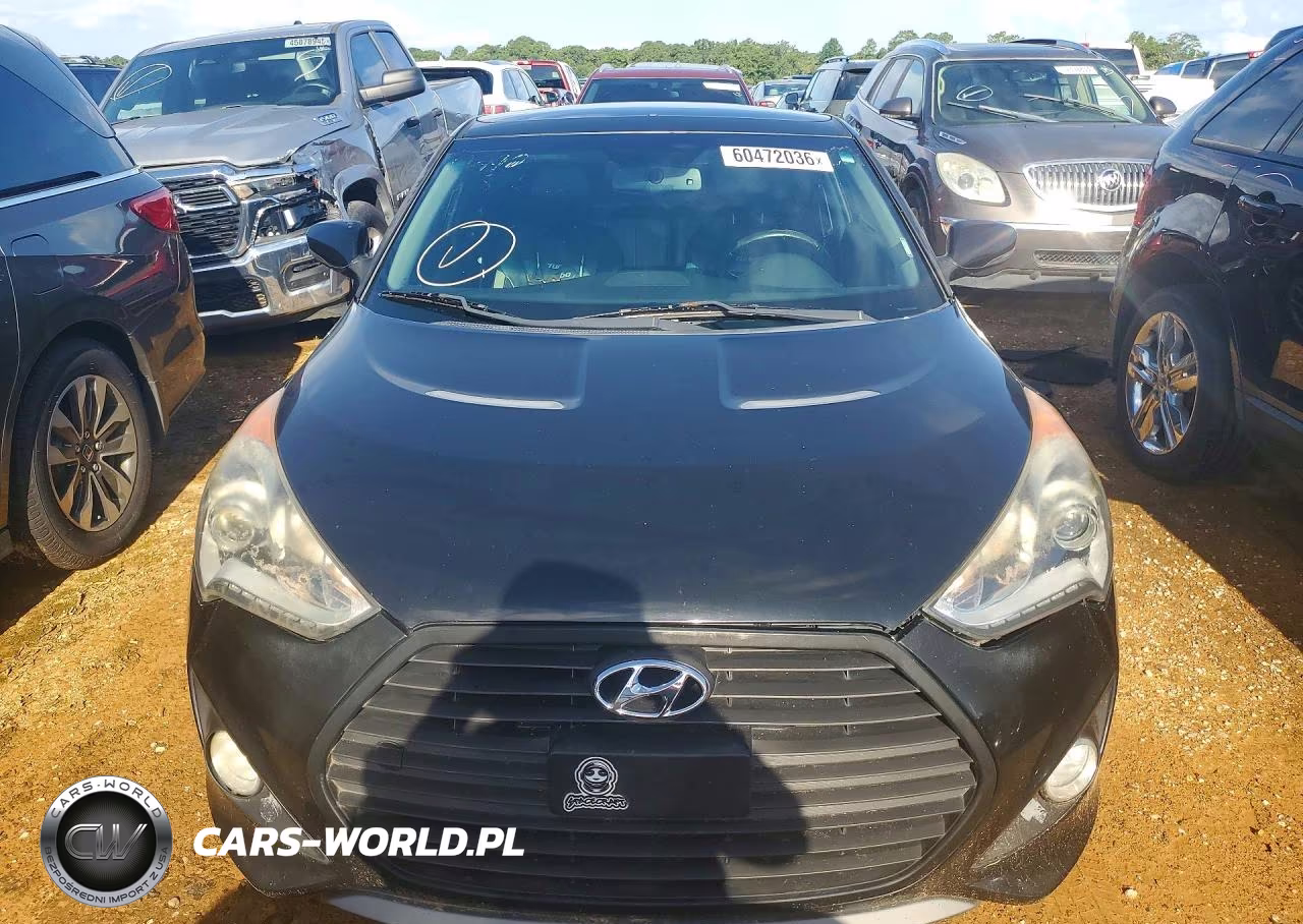 2015 Hyundai Veloster Turbo VIN:KMHTC6AE3FU249259 - 5