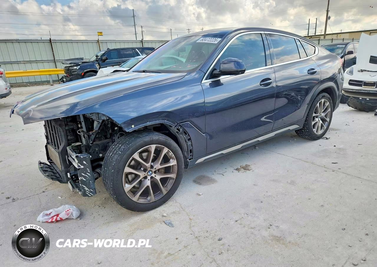 2021 BMW X6 xDrive40I VIN:5UXCY6C0XM9H41702 - 1