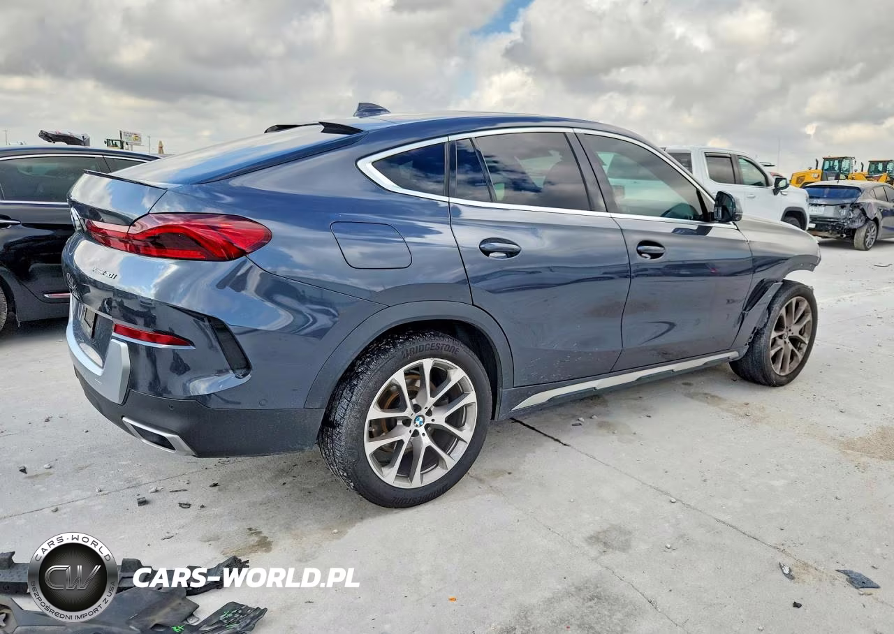 2021 BMW X6 xDrive40I VIN:5UXCY6C0XM9H41702 - 3