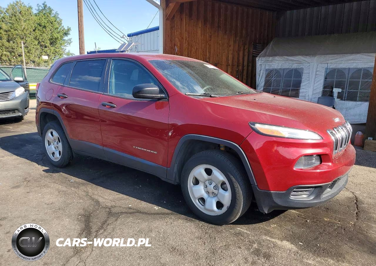 2016 Jeep Cherokee Sport VIN:1C4PJLAB8GW107866 - 4