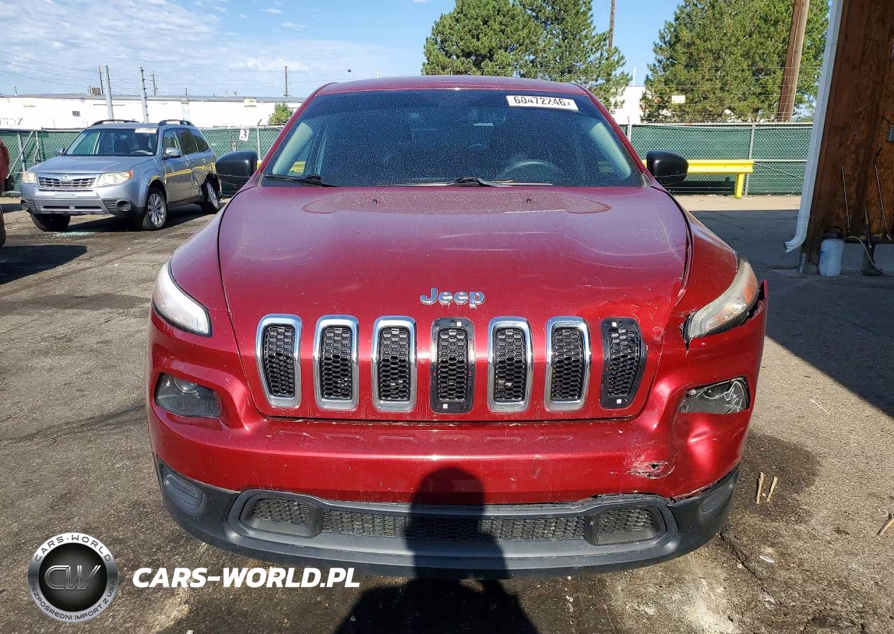 2016 Jeep Cherokee Sport VIN:1C4PJLAB8GW107866 - 5
