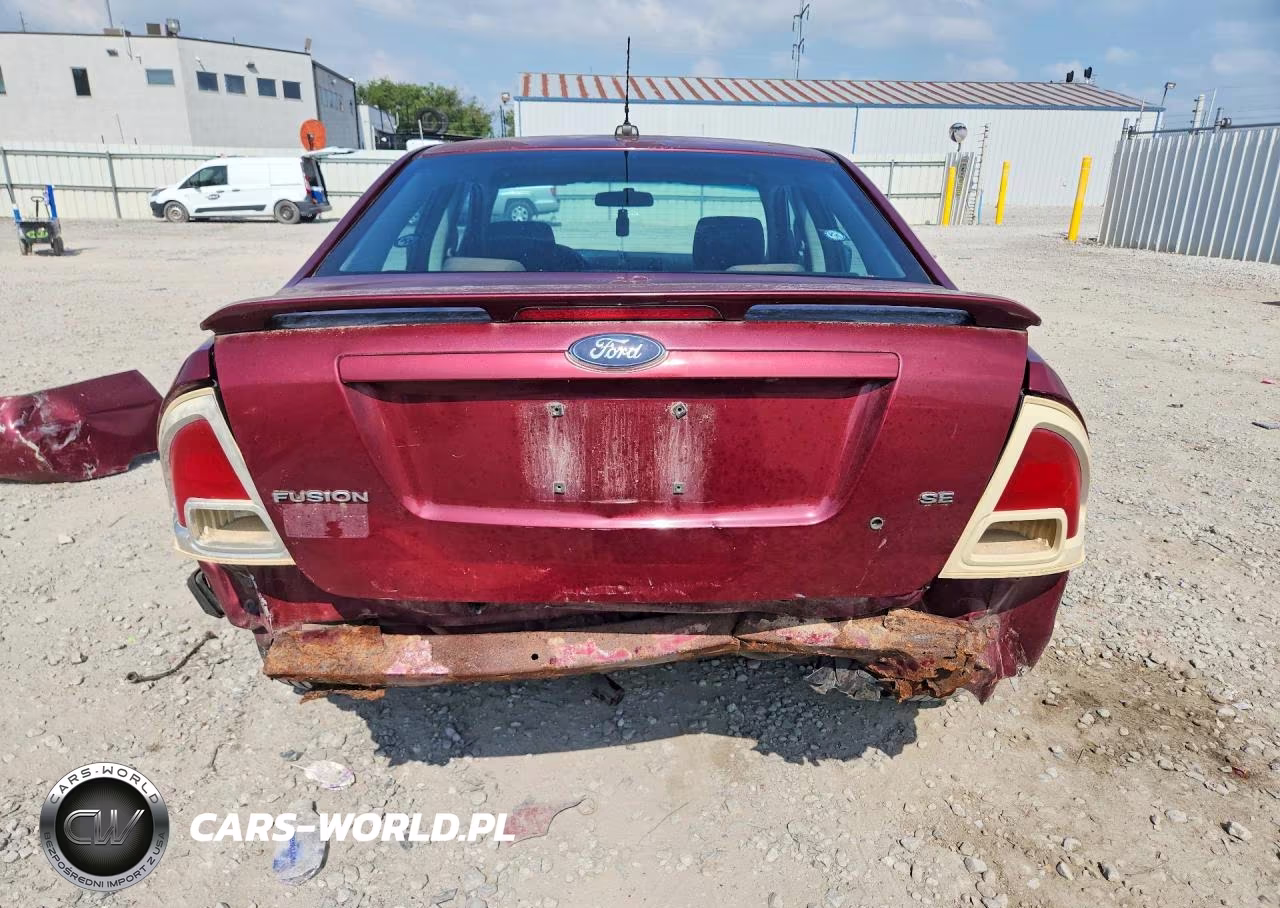 2007 Ford Fusion Se VIN:3FAHP07Z17R217933 - 6