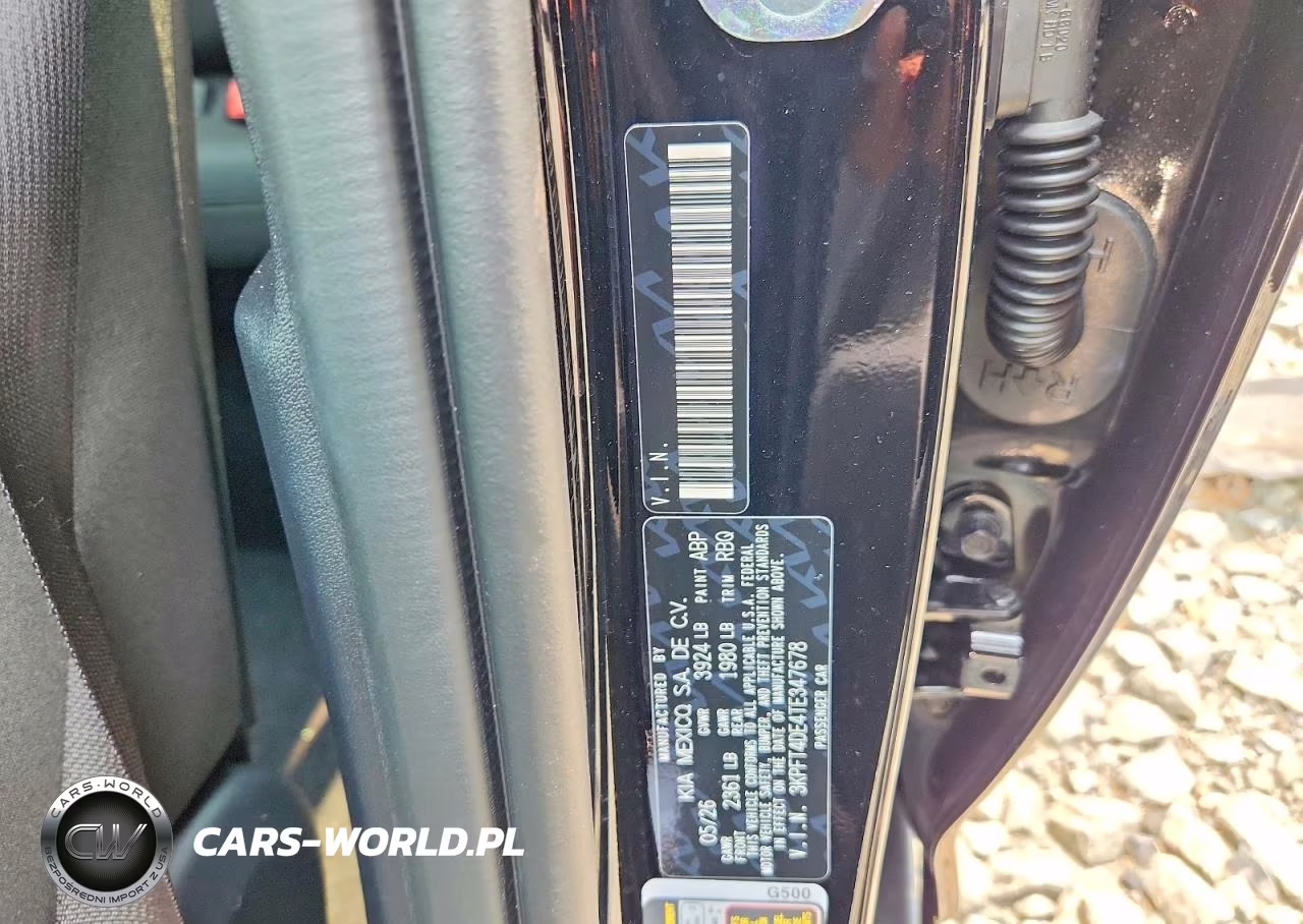 2026 Kia K4 Lxs VIN:3KPFT4DE4TE347678 - 12