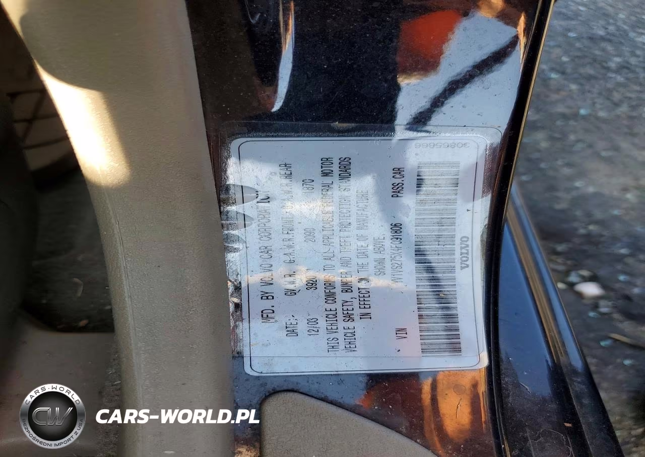 2004 Volvo S40 1.9T VIN:YV1VS275X4F091806 - 12