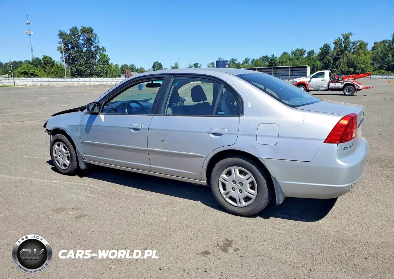 2002 Honda Civic Lx VIN:1HGES16522L067405 - 2