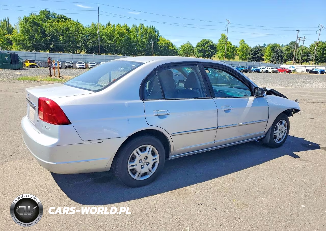 2002 Honda Civic Lx VIN:1HGES16522L067405 - 3