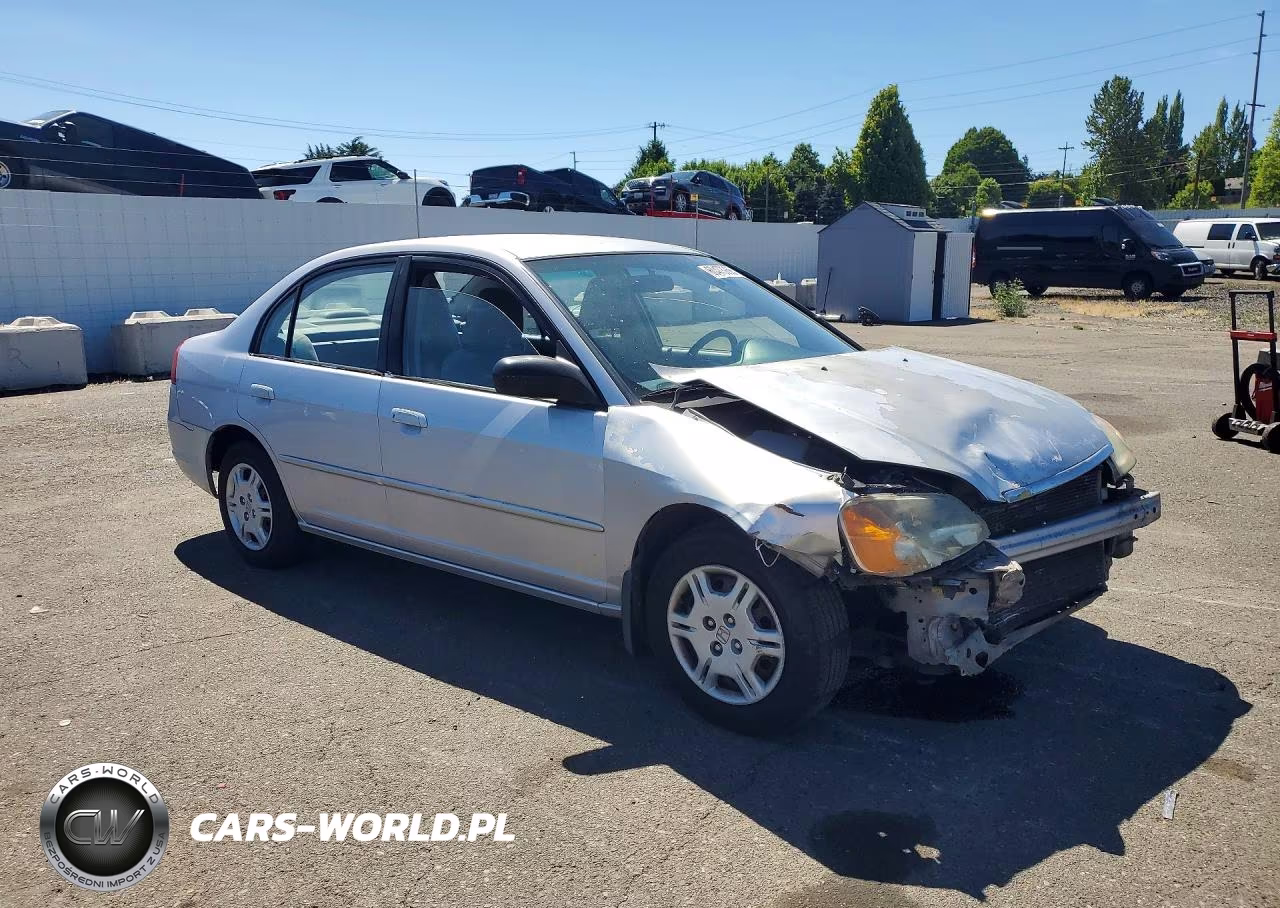 2002 Honda Civic Lx VIN:1HGES16522L067405 - 4
