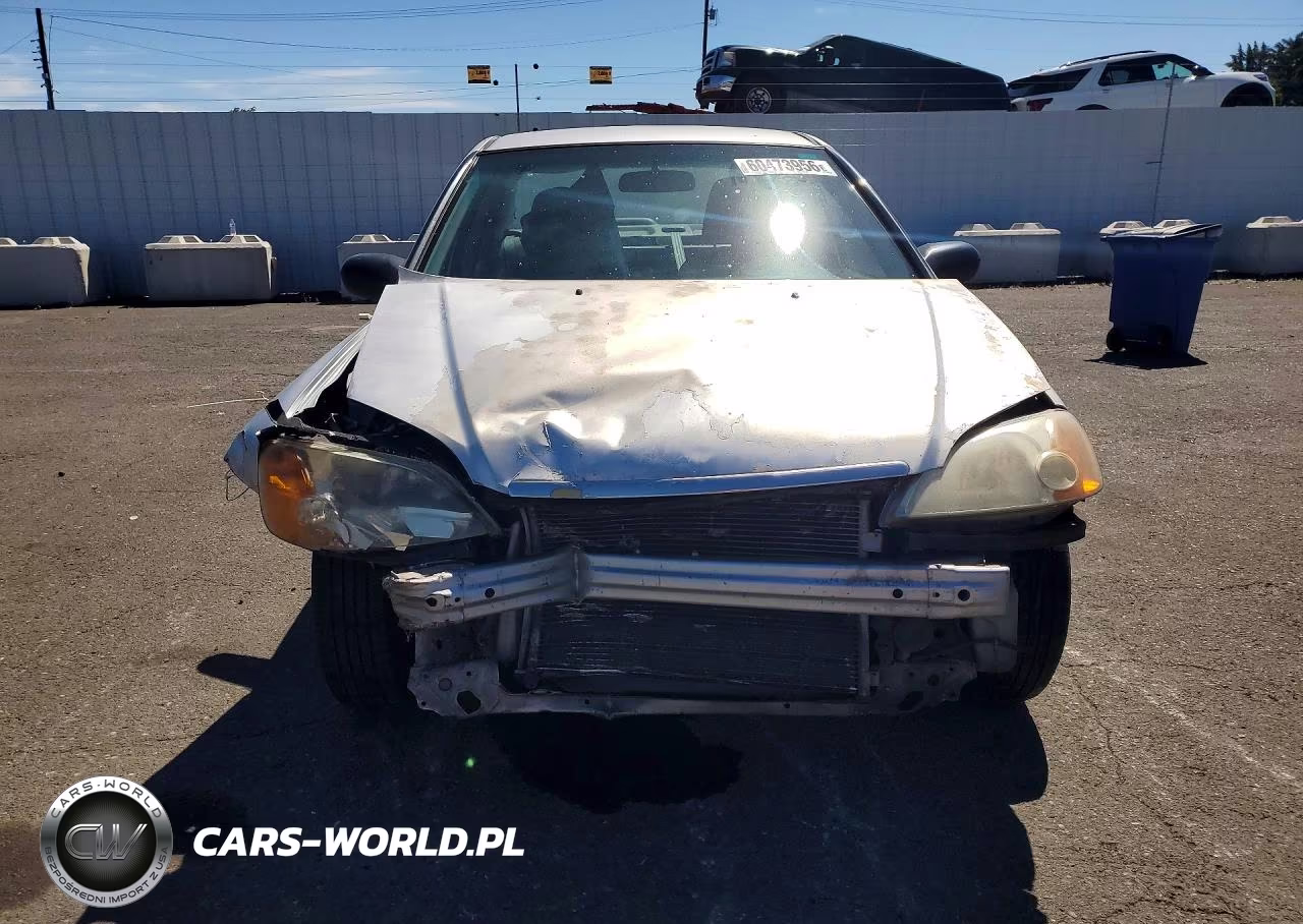 2002 Honda Civic Lx VIN:1HGES16522L067405 - 5