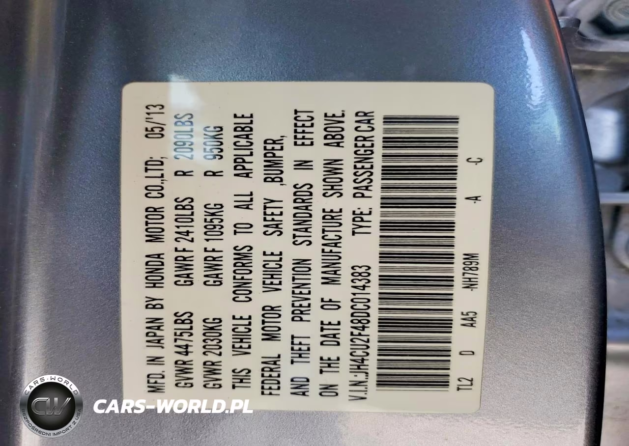 2013 Acura Tsx VIN:JH4CU2F48DC014383 - 13