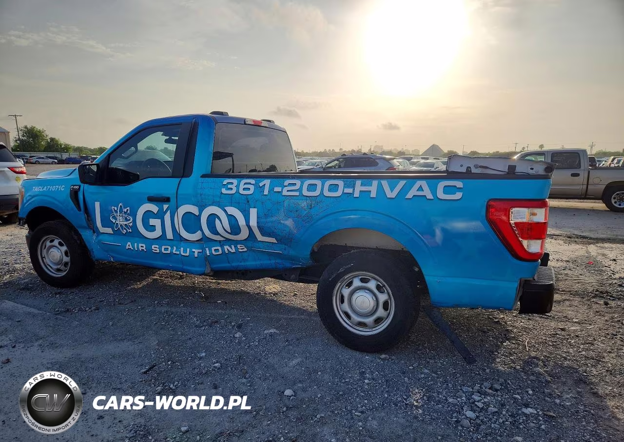 2022 Ford F150 VIN:1FTMF1CB7NKD65435 - 2