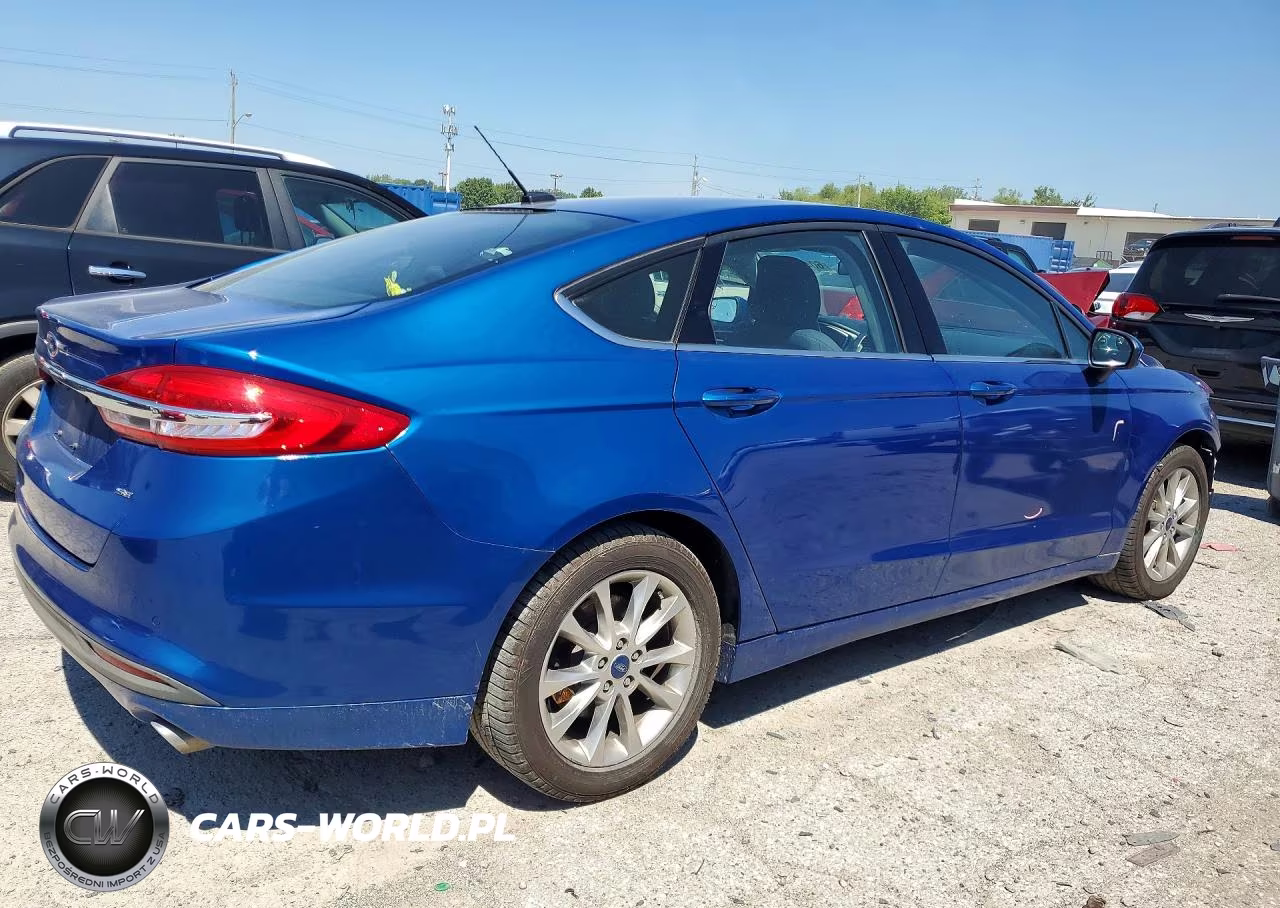 2017 Ford Fusion Se VIN:3FA6P0H72HR259405 - 3