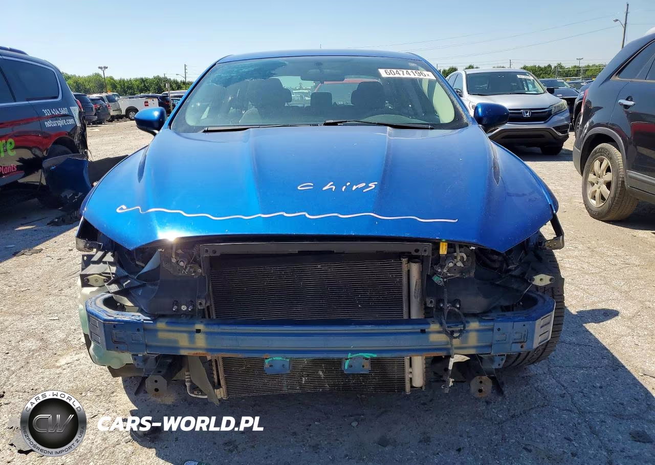 2017 Ford Fusion Se VIN:3FA6P0H72HR259405 - 5
