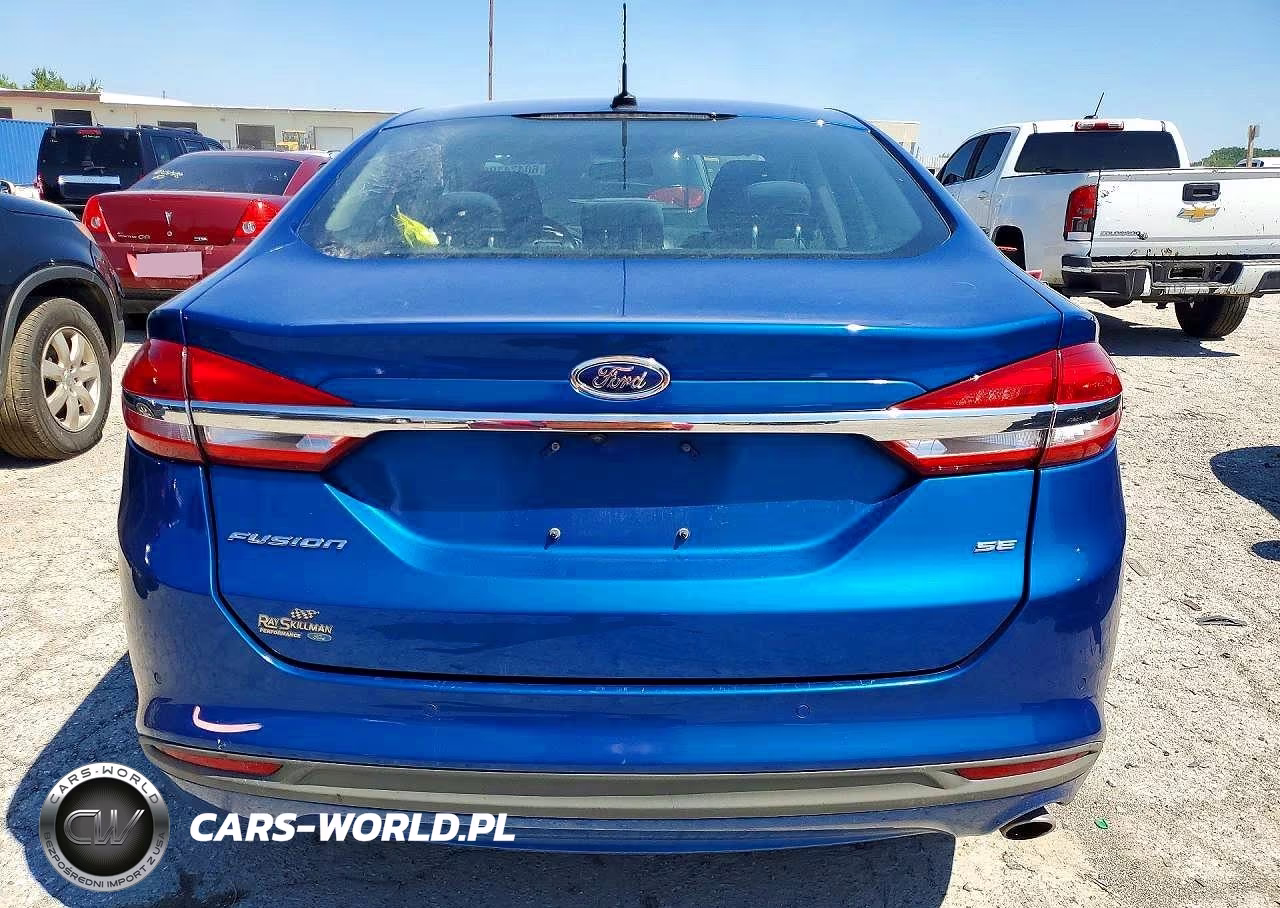 2017 Ford Fusion Se VIN:3FA6P0H72HR259405 - 6