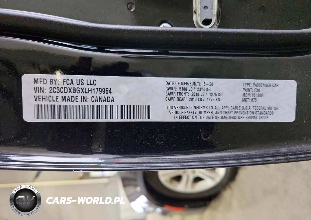 2020 Dodge Charger Sxt VIN:2C3CDXBGXLH179964 - 13