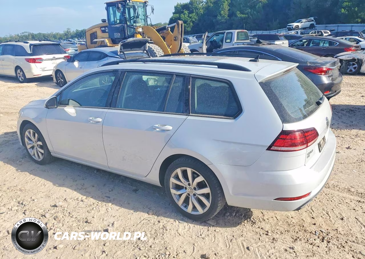 2019 Volkswagen Golf Sportwagen S-Se VIN:3VWY57AUXKM509038 - 2