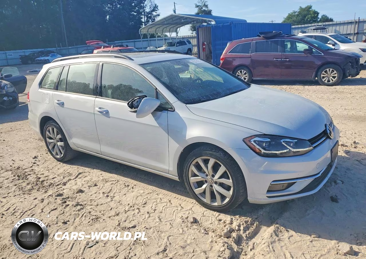 2019 Volkswagen Golf Sportwagen S-Se VIN:3VWY57AUXKM509038 - 4