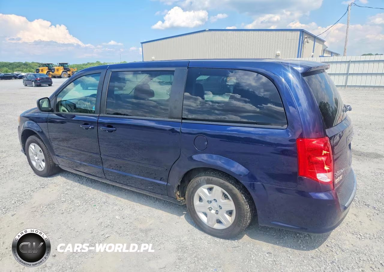 2012 Dodge Grand Caravan Se VIN:2C4RDGBG3CR414799 - 2
