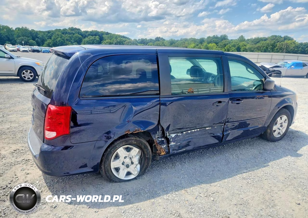 2012 Dodge Grand Caravan Se VIN:2C4RDGBG3CR414799 - 3