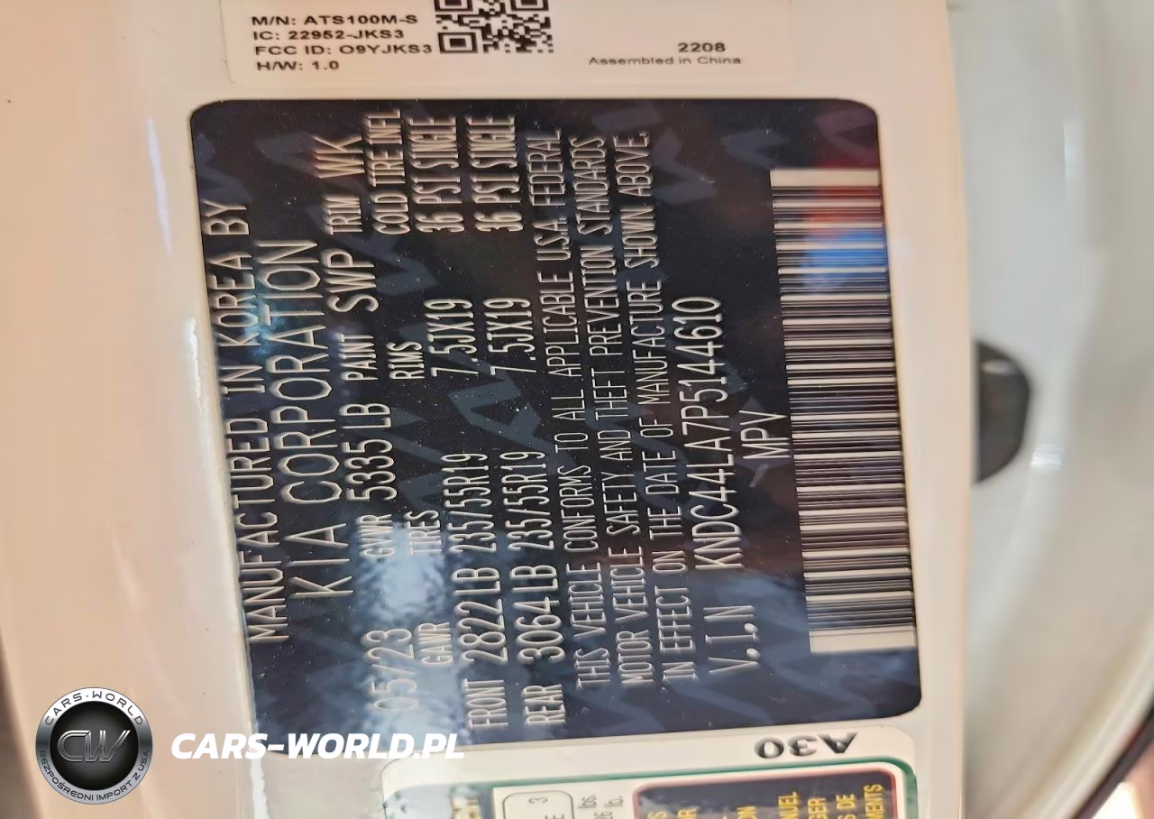 2023 Kia Ev6 Gt Line VIN:KNDC44LA7P5144610 - 13