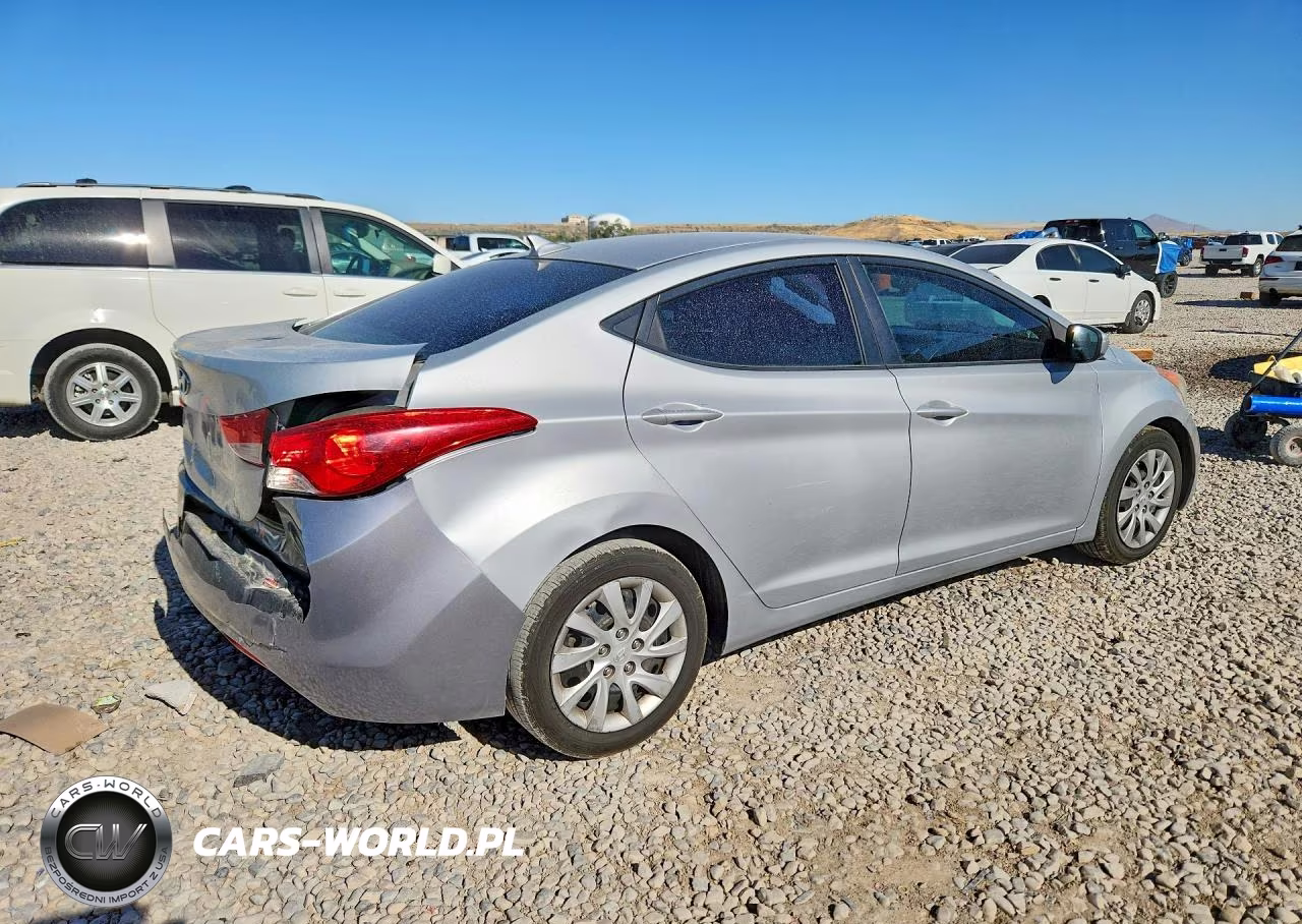 2011 Hyundai Elantra Gls VIN:5NPDH4AE8BH013659 - 3