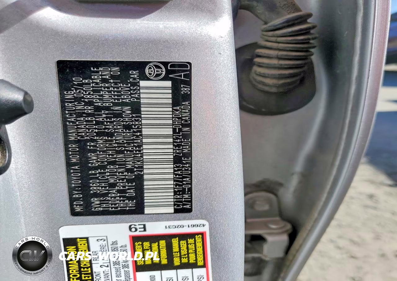 2010 Toyota Matrix Base VIN:2T1KU4EE1AC415831 - 12