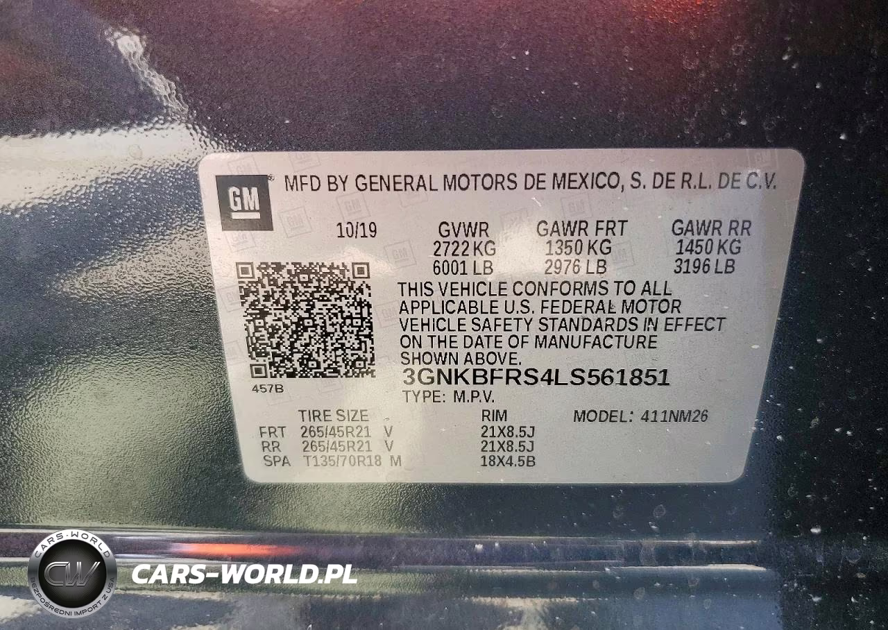 2020 Chevrolet Blazer Premier VIN:3GNKBFRS4LS561851 - 13