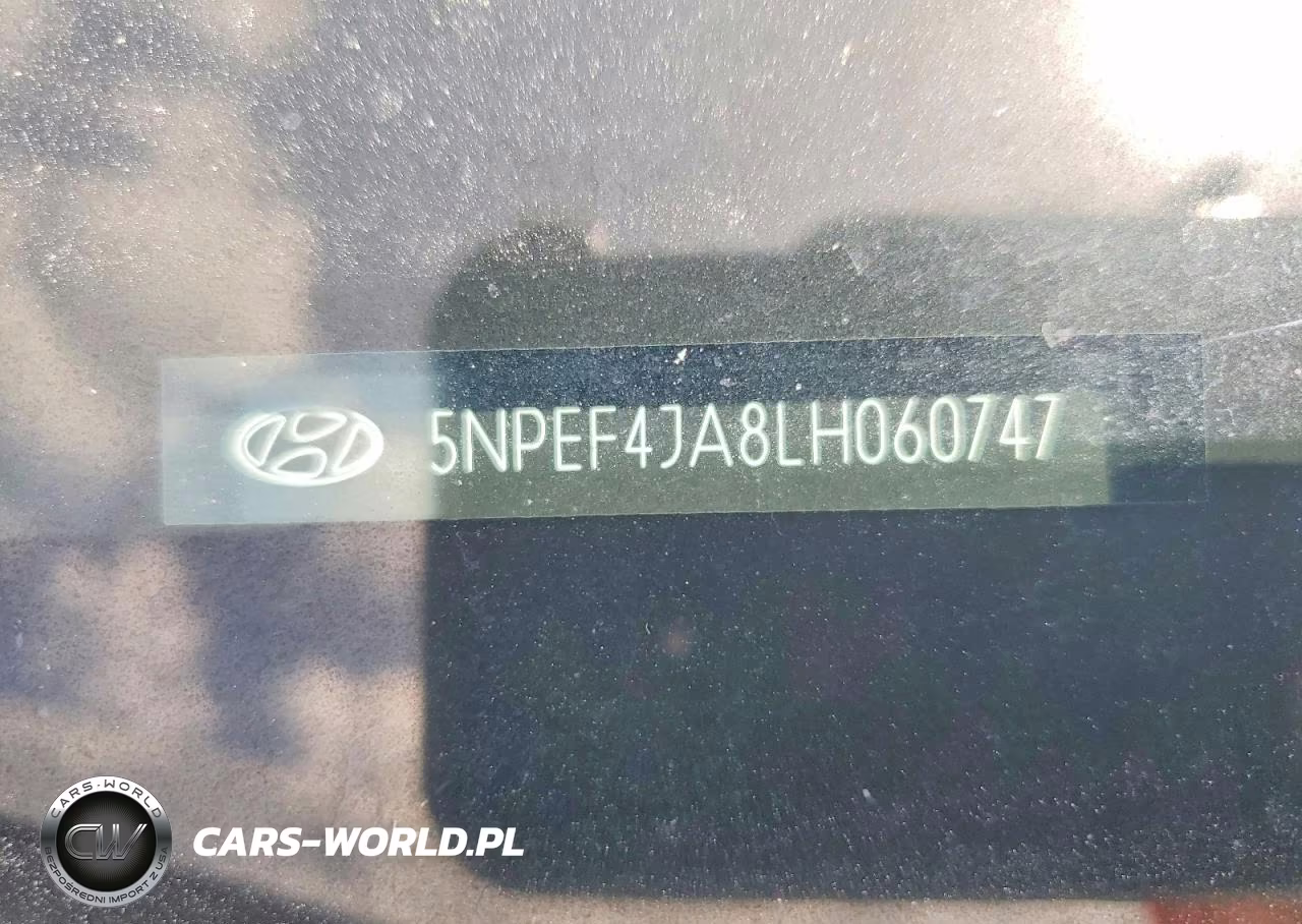 2020 Hyundai Sonata Sel VIN:5NPEF4JA8LH060747 - 12