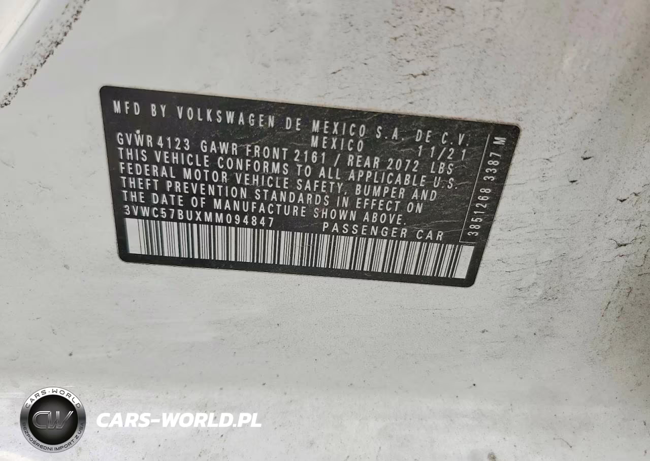 2021 Volkswagen Jetta S VIN:3VWC57BUXMM094847 - 12