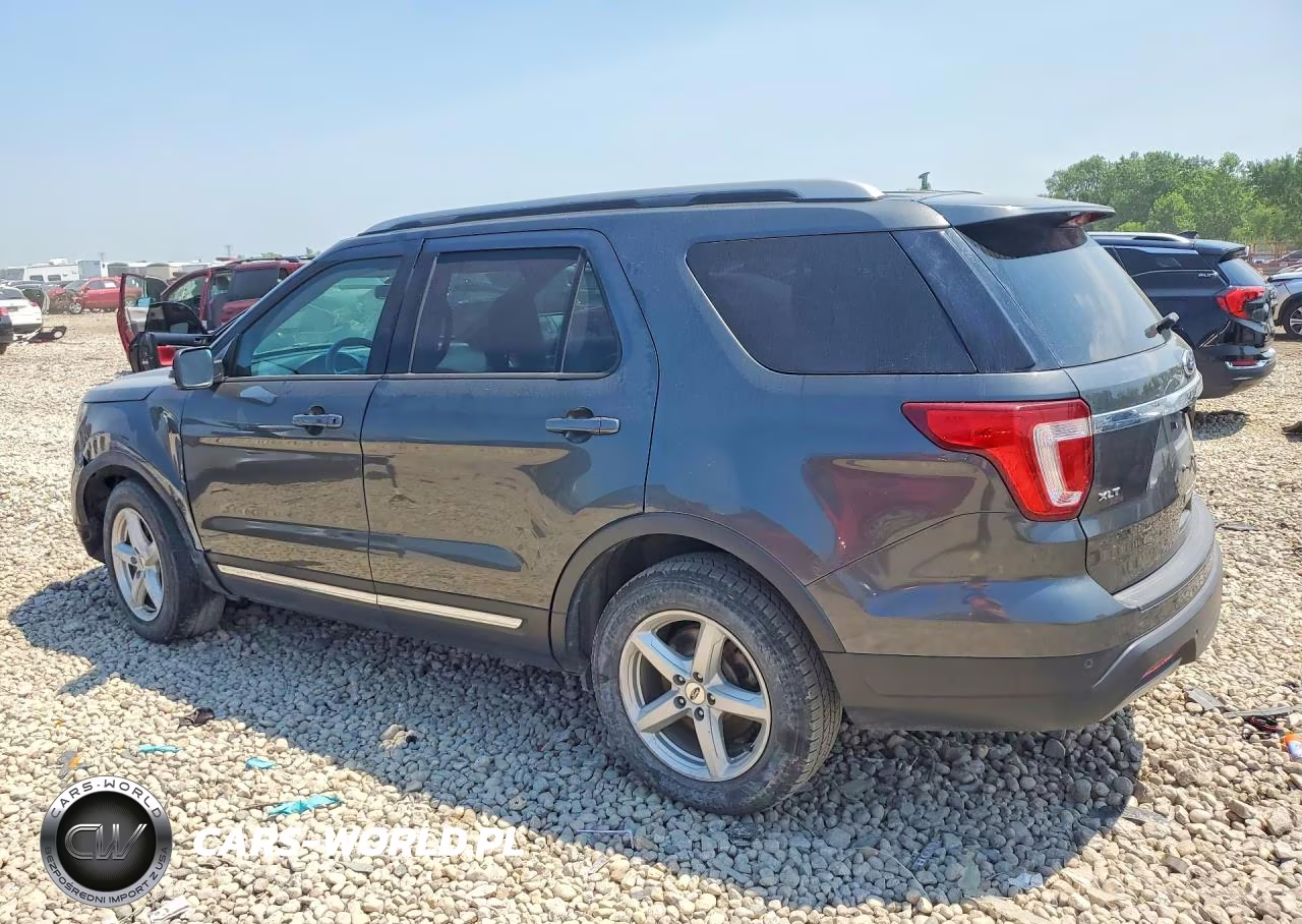 2019 Ford Explorer Xlt VIN:1FM5K7D89KGB20989 - 2