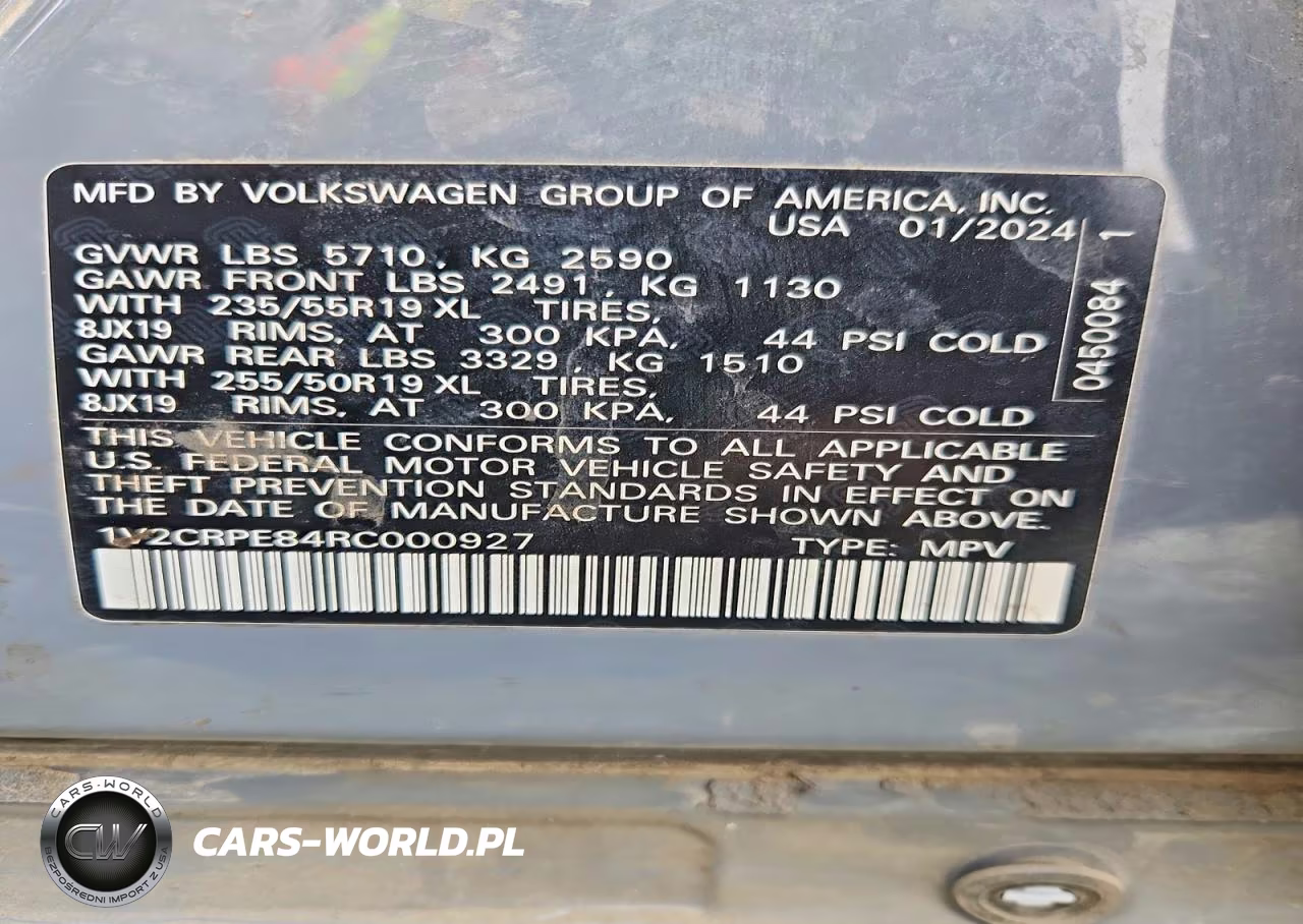 2024 Volkswagen Id.4 Pro VIN:1V2CRPE84RC000927 - 13
