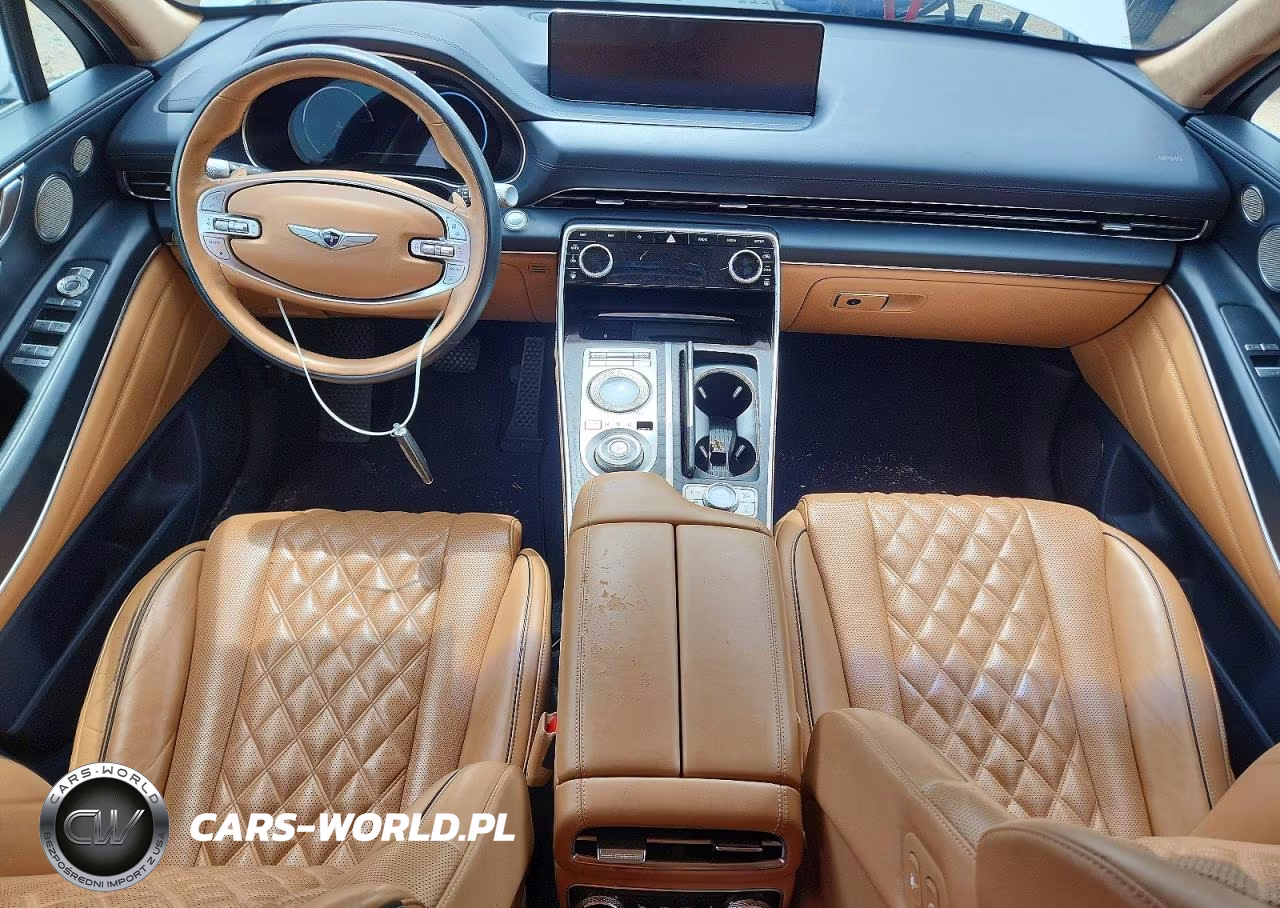 2021 Genesis Gv80 3.5T VIN:KMUHCESC3MU072305 - 8
