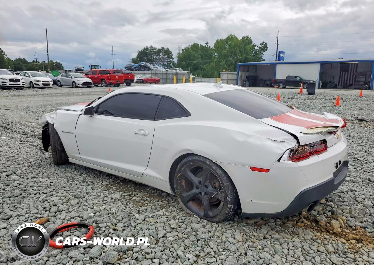 2015 Chevrolet Camaro Lt VIN:2G1FD1E31F9103989 - 2