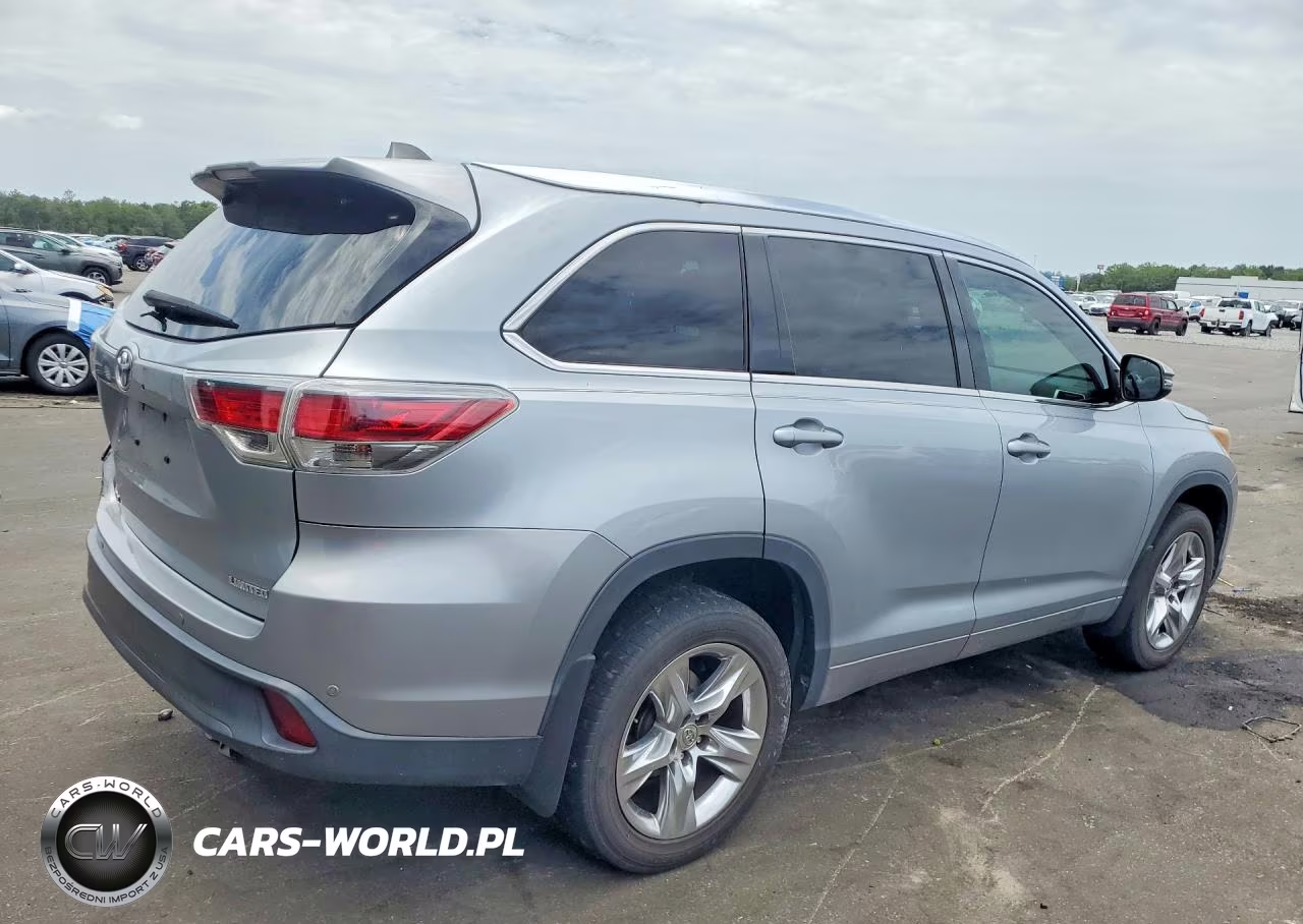 2014 Toyota Highlander Limited VIN:5TDYKRFH6ES029716 - 3