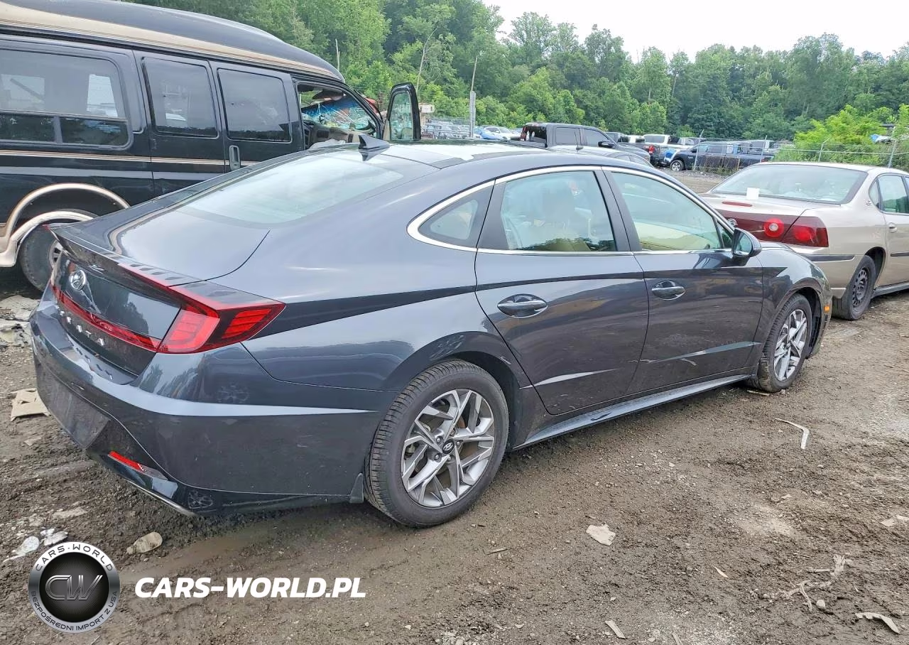 2020 Hyundai Sonata Sel VIN:5NPEF4JA9LH055847 - 3