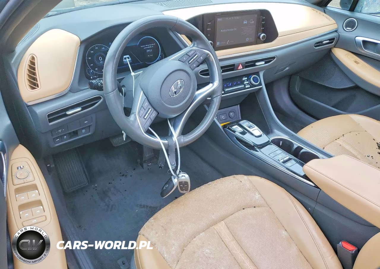 2020 Hyundai Sonata Sel VIN:5NPEF4JA9LH055847 - 8
